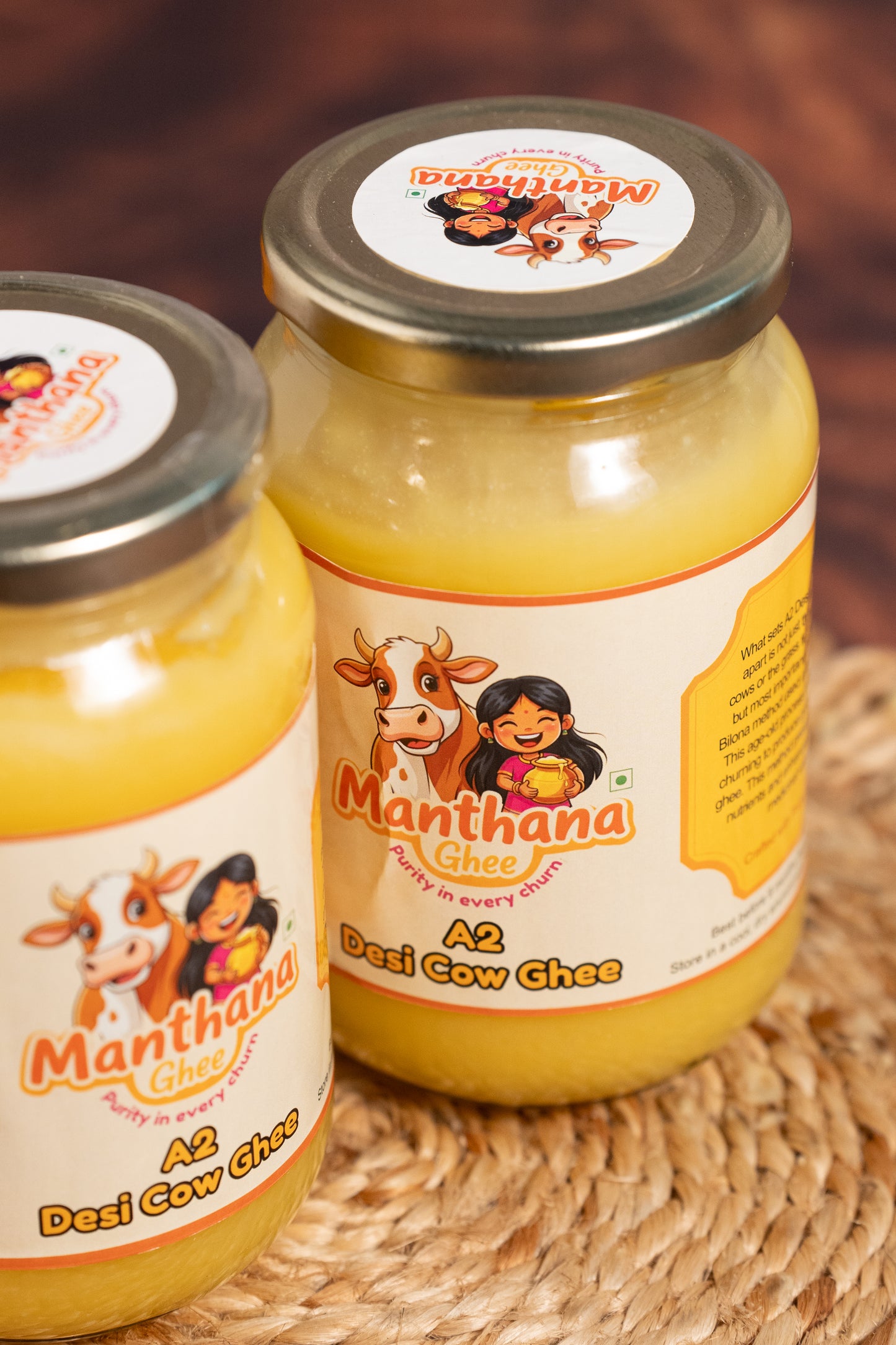Manthana A2 Desi Cow Ghee