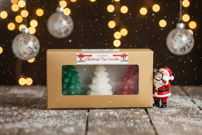 Christmas Tree Candles (3-in-1 Herbal Mosquito Repellent) SET OF 3